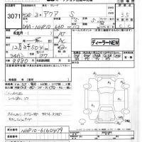 Toyota AQUA лот № 3071 оценка 3.5  с аукциона в Японии 7