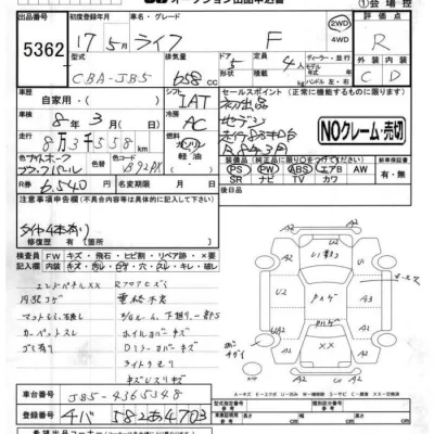 Honda LIFE  с аукциона в Японии
