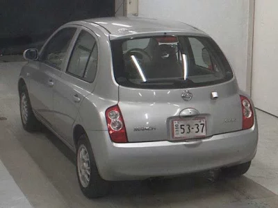 Nissan MARCH  с аукциона в Японии