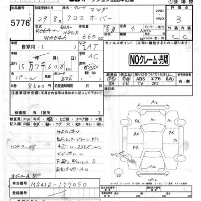 Mazda FLAIR  с аукциона в Японии