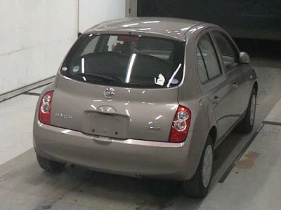 Nissan MARCH  с аукциона в Японии