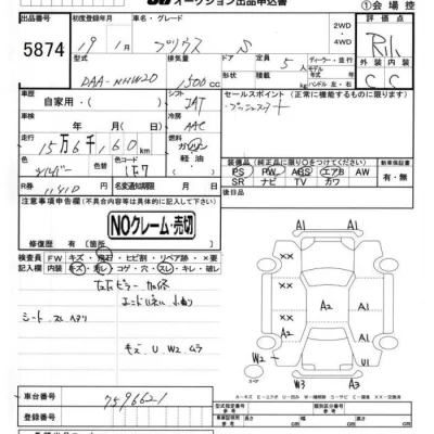 Toyota Prius  с аукциона в Японии