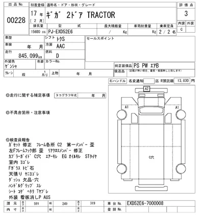 Isuzu GIGA  с аукциона в Японии