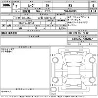 Daihatsu MOVE лот № 3006 оценка 6  с аукциона в Японии 2