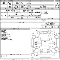 Nissan SKYLINE лот № 86 оценка 3  с аукциона в Японии 2