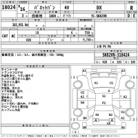Nissan VANETTE VAN лот № 18024 оценка R  с аукциона в Японии 2