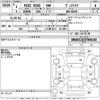BMW MINI лот № 5028 оценка 4  с аукциона в Японии 2