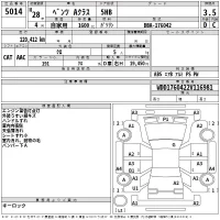 Mercedes-Benz A CLASS лот № 5014 оценка 3.5  с аукциона в Японии 2