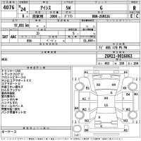 Toyota ISIS лот № 4076 оценка R  с аукциона в Японии 2