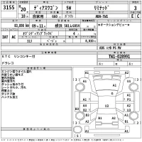 Subaru GOLF ALLTRACK лот № 3155 оценка 3  с аукциона в Японии 2