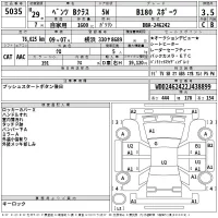 Mercedes-Benz B CLASS лот № 5035 оценка 4  с аукциона в Японии 2