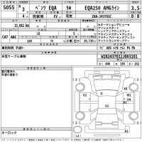 Mercedes-Benz EQA лот № 5055 оценка 3.5  с аукциона в Японии 2