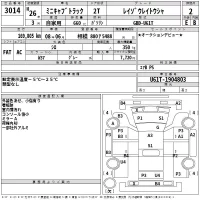 Mitsubishi MINICAB TRUCK лот № 3014 оценка 2  с аукциона в Японии 2