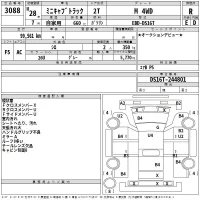 Mitsubishi MINICAB TRUCK лот № 3088 оценка R  с аукциона в Японии 2
