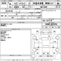 Daihatsu HIJET TRUCK лот № 3036 оценка RA  с аукциона в Японии 2