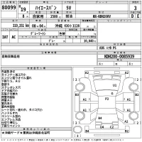 Toyota HIACE VAN лот № 80099 оценка 3  с аукциона в Японии 2