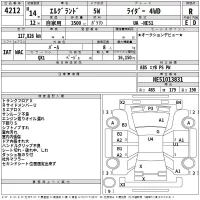 Nissan ELGRAND лот № 4212 оценка R  с аукциона в Японии 2