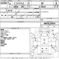 Nissan VANETTE TRUCK лот № 62100 оценка R  с аукциона в Японии 2