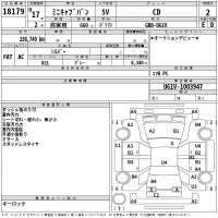Mitsubishi MINICAB VAN лот № 18179 оценка 2  с аукциона в Японии 2