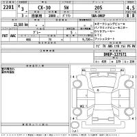 Mazda CX-30 лот № 2201 оценка 4.5  с аукциона в Японии 2