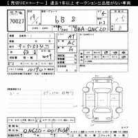 Toyota BB лот № 70027 оценка 3.5  с аукциона в Японии 10