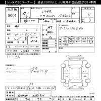 Lexus CT лот № 8001 оценка R  с аукциона в Японии 11