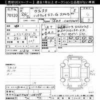 Nissan LAFESTA лот № 70120 оценка 4  с аукциона в Японии 10