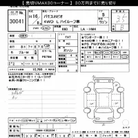 Honda VAMOS лот № 30041 оценка 3.5  с аукциона в Японии 11