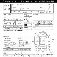 Suzuki JIMNY лот № 70154 оценка R  с аукциона в Японии 10