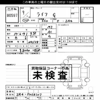 Honda LIFE лот № 80597 оценка ***  с аукциона в Японии 3