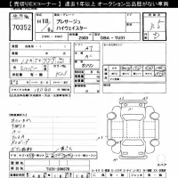 Nissan PRESAGE лот № 70352 оценка 3.5  с аукциона в Японии 9
