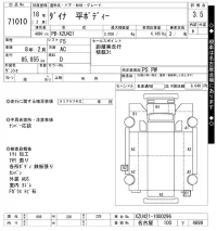 Toyota DYNA лот № 71010 оценка 3.5  с аукциона в Японии 10