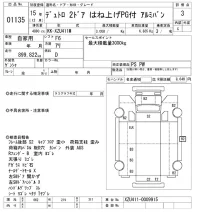 Hino DUTRO лот № 1135 оценка 3  с аукциона в Японии 10