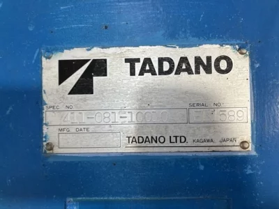 TADANO CRANE