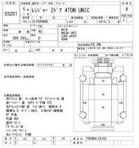 Hino RANGER лот № 3201 оценка R  с аукциона в Японии 10