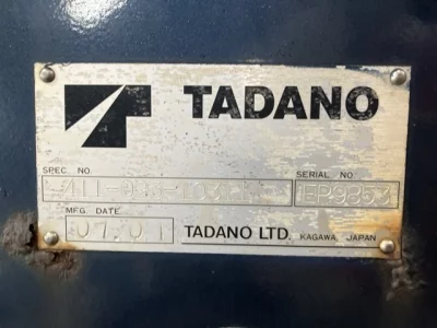 TADANO CRANE