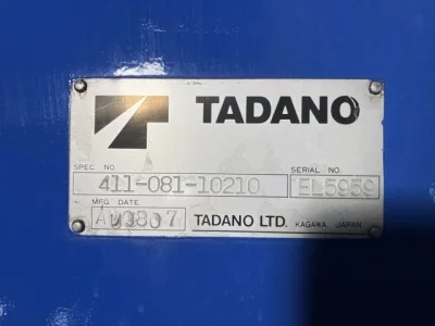 TADANO CRANE