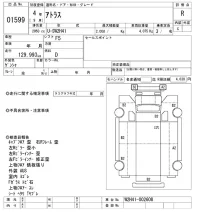 Nissan ATLAS лот № 1599 оценка R  с аукциона в Японии 10