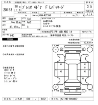 Toyota PREMIO лот № 20153 оценка 3.5  с аукциона в Японии 9