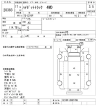 Daihatsu HIJET TRUCK лот № 20383 оценка 3.5  с аукциона в Японии 9