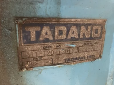 TADANO CRANE