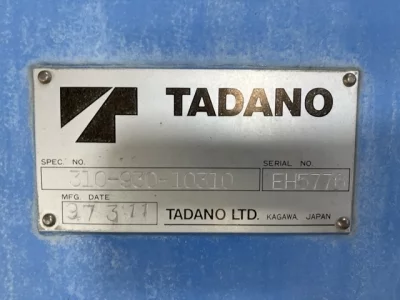 TADANO CRANE