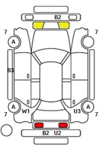 Audi A4 лот № 33515 оценка 4  с аукциона в Японии 11