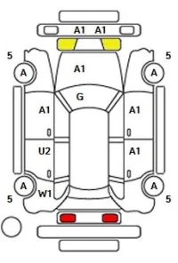 Audi A4 лот № 36009 оценка 4  с аукциона в Японии 11