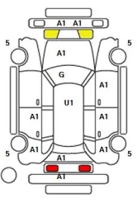 Mitsubishi EK WAGON лот № 25012 оценка 4  с аукциона в Японии 11