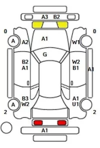 Mazda ROADSTER лот № 33507 оценка 3.5  с аукциона в Японии 11
