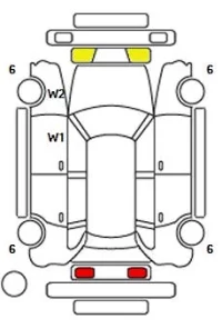 Audi A1 лот № 36014 оценка 3.5  с аукциона в Японии 11