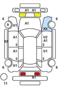 Peugeot 206 лот № 34517 оценка 4  с аукциона в Японии 11