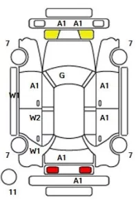 Lexus GS лот № 11006 оценка 4  с аукциона в Японии 11