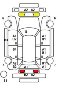 Nissan NOTE лот № 33508 оценка 3.5  с аукциона в Японии 11